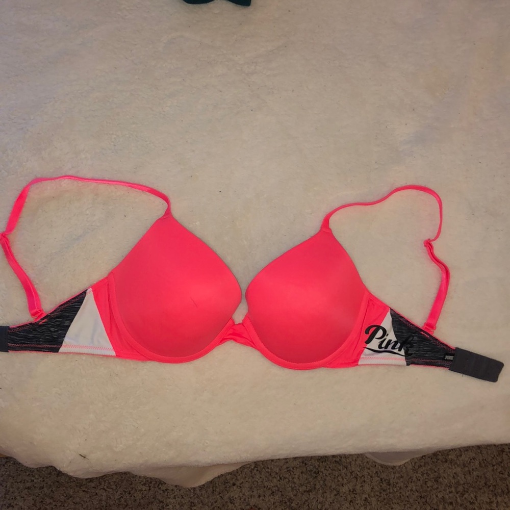 32c PINK push-up bra